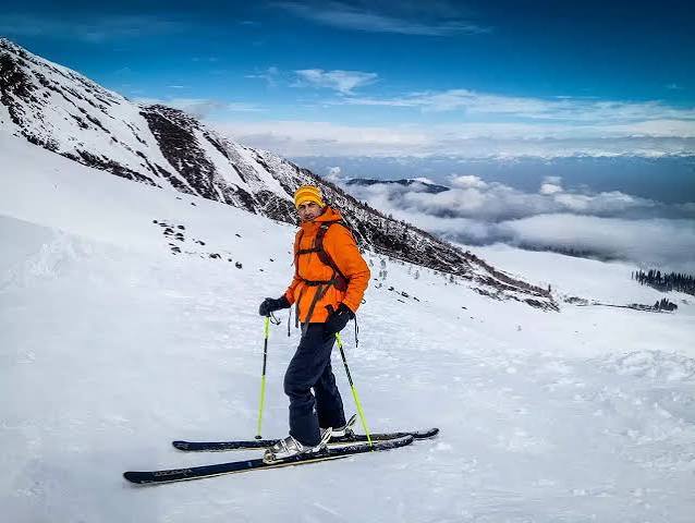 Skiing